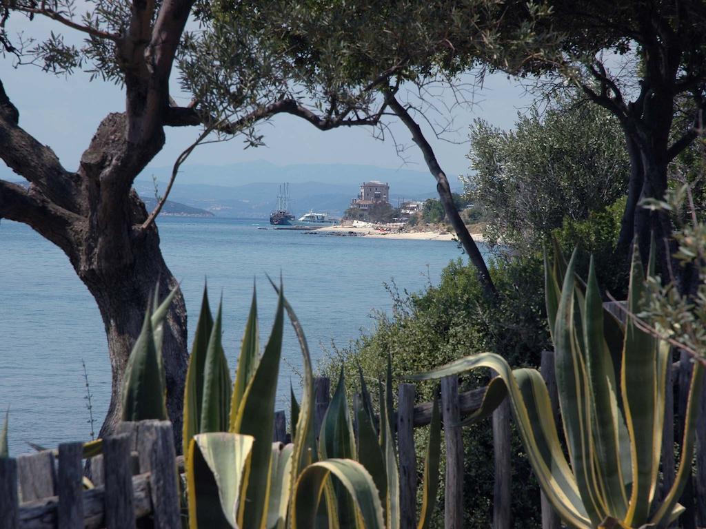 Skites Hotel Bungalows Ouranoupoli Dış mekan fotoğraf