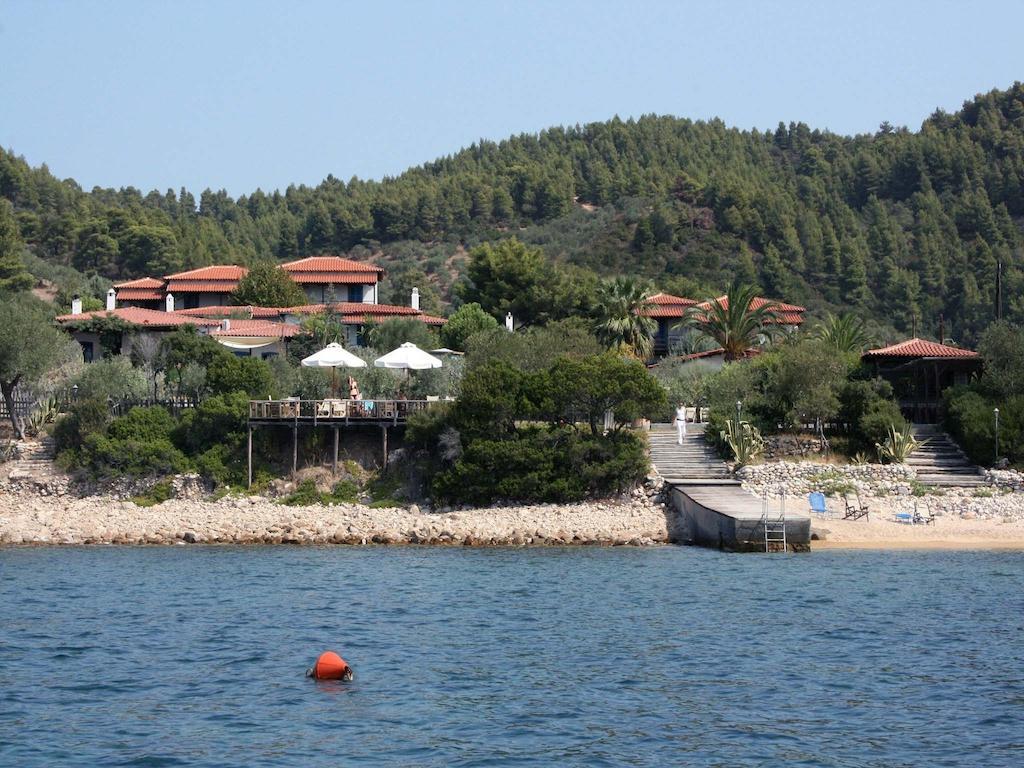 Skites Hotel Bungalows Ouranoupoli Dış mekan fotoğraf