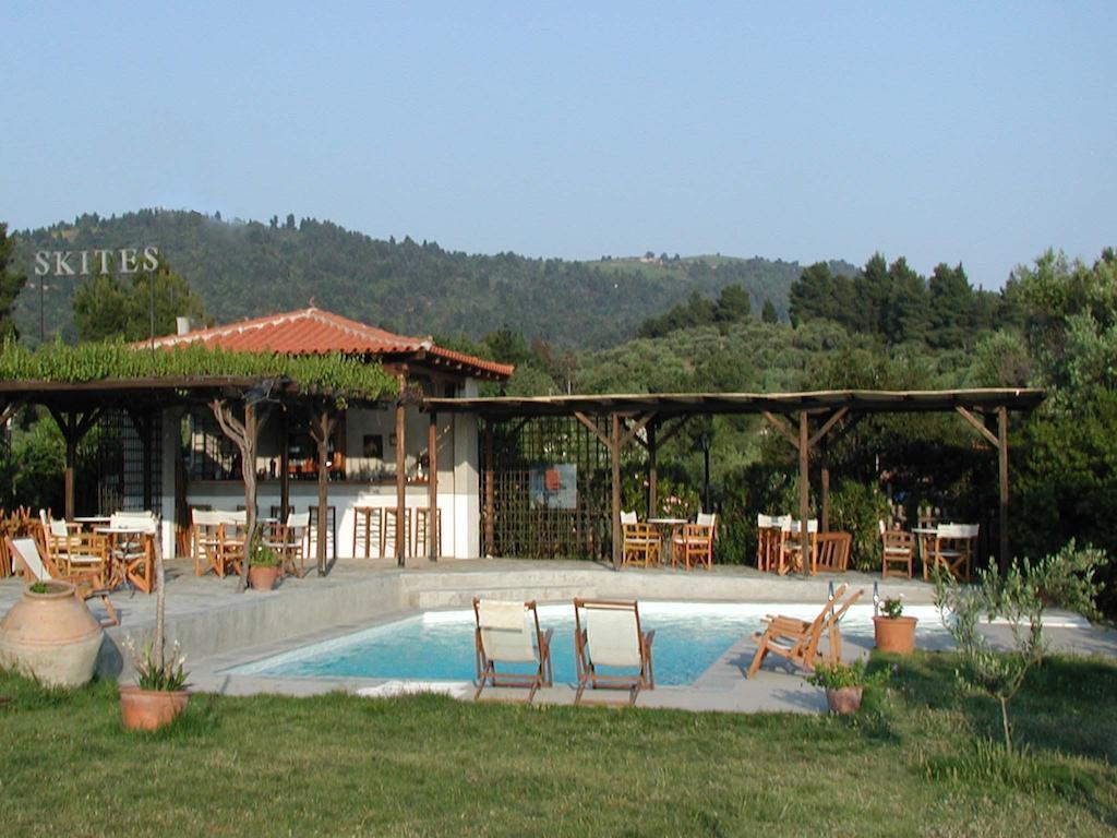 Skites Hotel Bungalows Ouranoupoli Dış mekan fotoğraf