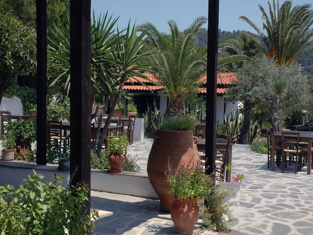 Skites Hotel Bungalows Ouranoupoli Dış mekan fotoğraf