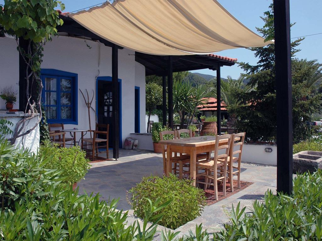 Skites Hotel Bungalows Ouranoupoli Dış mekan fotoğraf